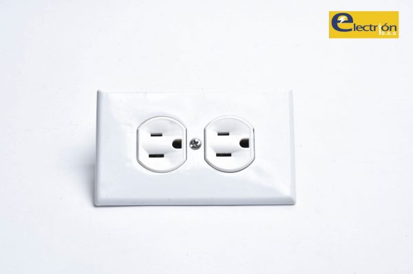 Contacto Dúplex Con Placa 125 V Blanco