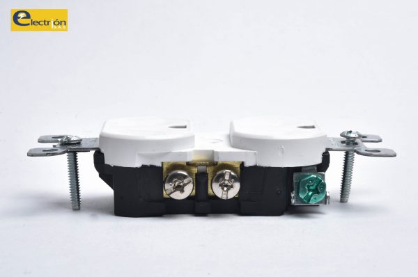 Contacto Dúplex Con Placa 125 V Blanco - Imagen 2